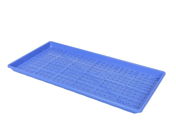 Blue Shallow Heavy-Duty Mesh Tray