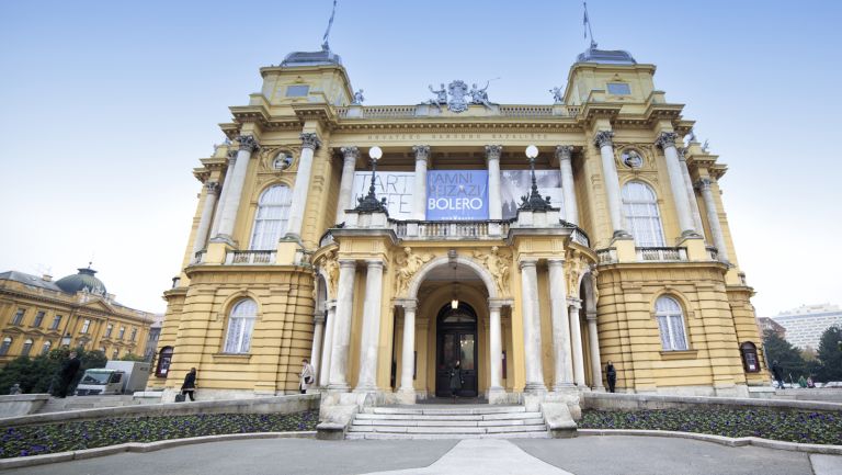 Croatia National Theatre in Zagreb