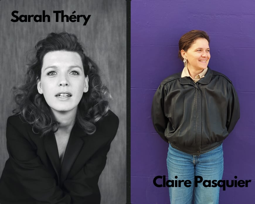 Sarah Théry et Claire Pasquier