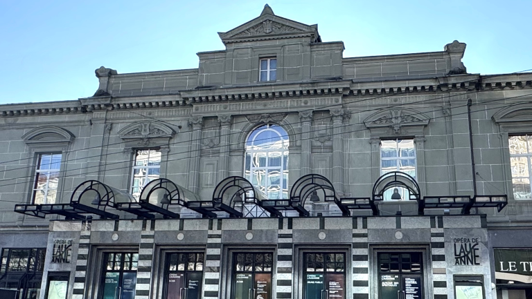 Façade Opéra de Lausanne
