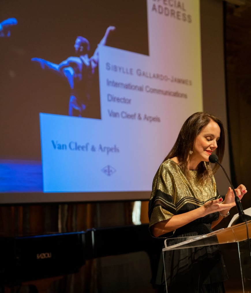 Sibylle Gallardo-Jammes, International Communications Director of Van Cleef & Arpels 