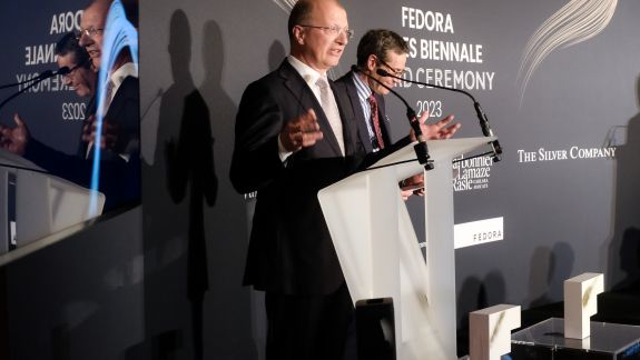 Soirée de remise des Prix FEDORA - 10.02.23  - Dr. Kai Engel & Peter Maniura 3©François Goizé