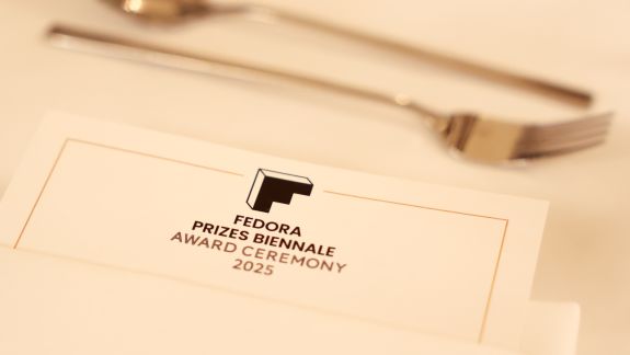 FEDORA Award Ceremony - 26.04.2025 - Gala Dinner Menu © Katharina Schiffl for FEDORA