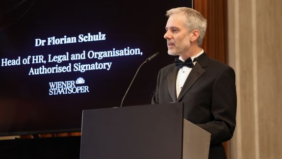 FEDORA Award Ceremony - 26.04.2025 - Florian Schulz Speech © Katharina Schiffl for FEDORA