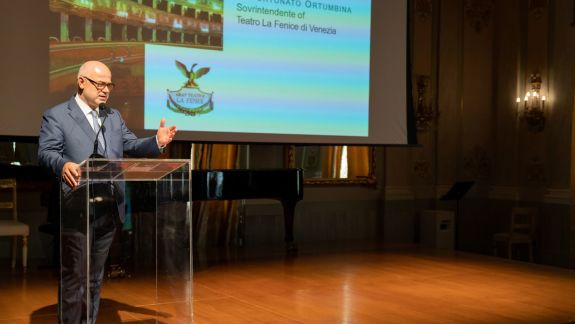 Maestro Fortunato Ortumbina, Sovrintendente of Teatro La Fenice di Venezia