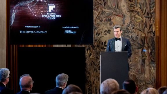 FEDORA Award Ceremony - 26.04.2025 - Stéphane Argyropoulos - FEDORA Opera Prize Speech © Rizar Photo for FEDORA