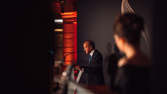 Soirée de remise des Prix FEDORA - 10.02.23  - Jérôme-François Zieseniss & Edilia Gänz 15 ©Corentin Levay