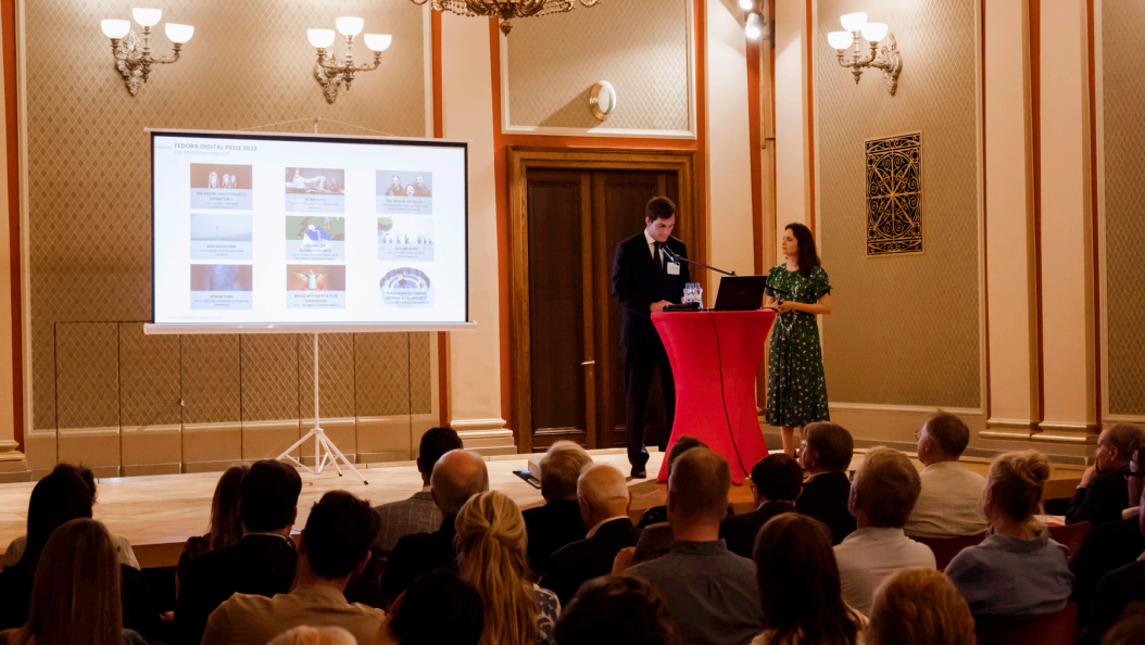 FEDORA Funding Programmes Announcement in Prague - 17.06.22 - Edilia Gänz & Carl de Poncins