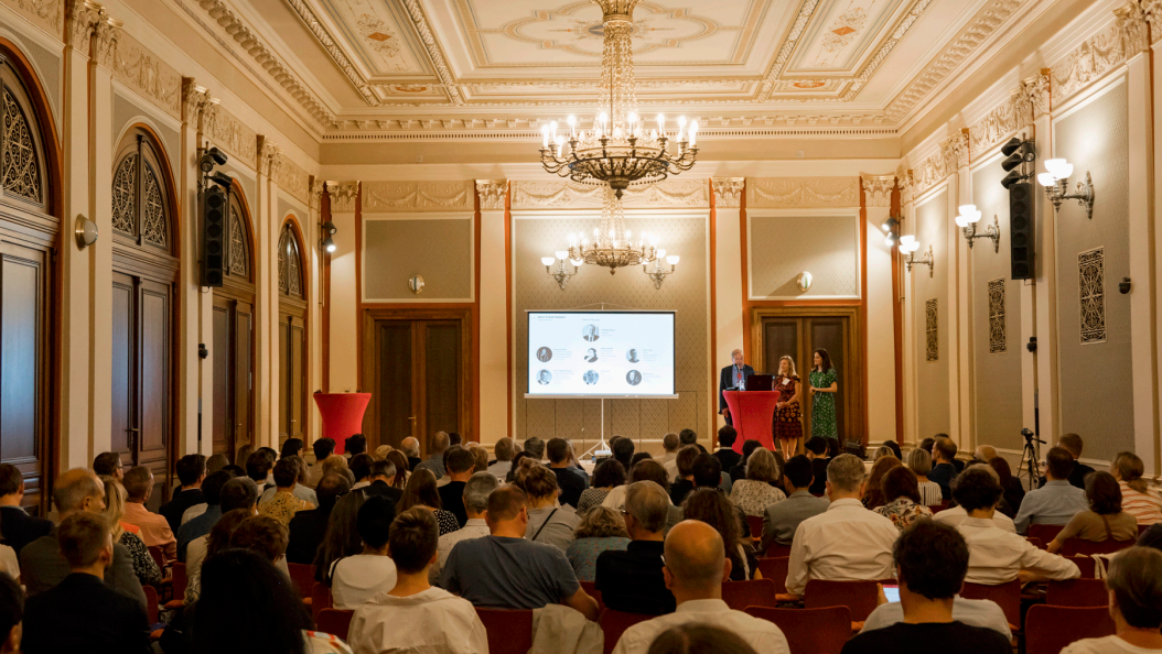 FEDORA Funding Programmes Announcement in Prague - 17.06.22 - Nicholas Paye, Valentina Bressan & Edilia Gänz 2