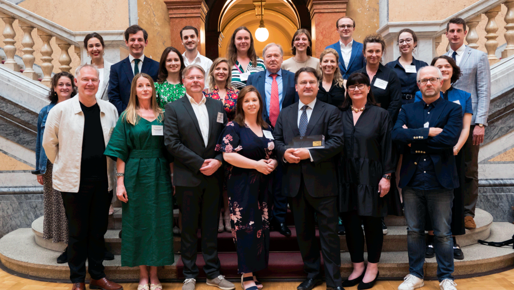 FEDORA Funding Programmes Announcement in Prague - 17.06.22 - Group Photo with Grants Recipients