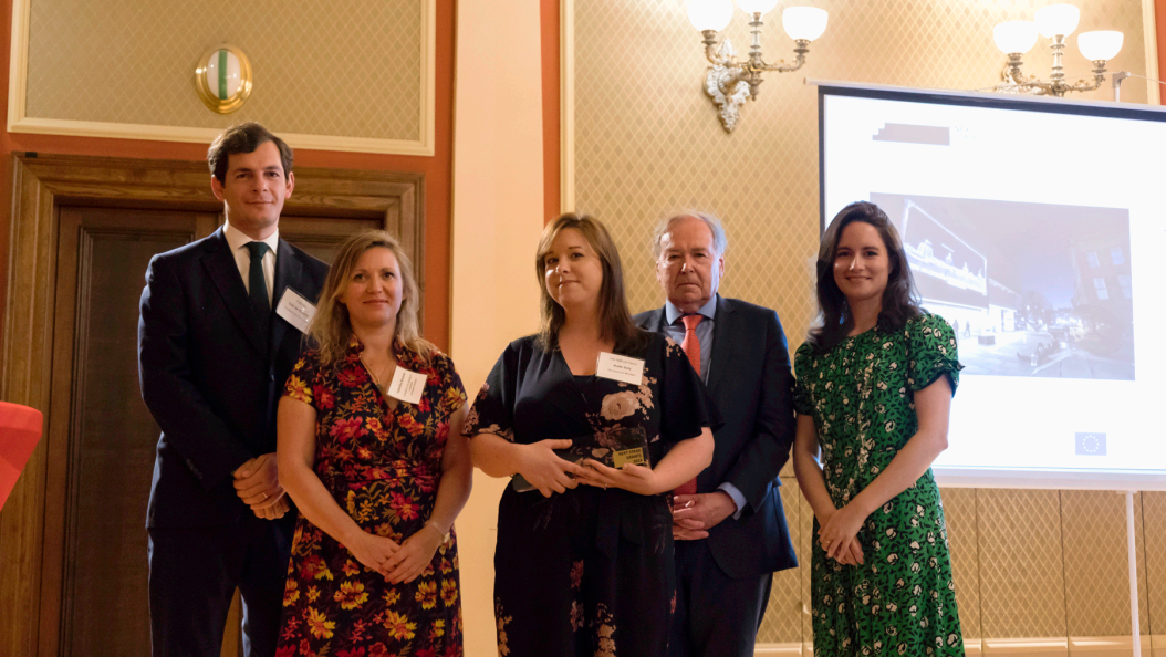 FEDORA Funding Programmes Announcement in Prague - 17.06.22 - Carl de Poncins, Eefa Daly, Valentina Bressan, Edilia Gänz & Nicholas Payne