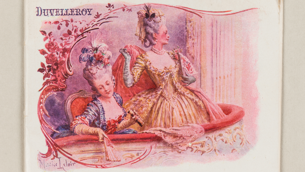 Archives_ Couverture de catalogue Duvelleroy signée par Maurice Lenoir, 1907