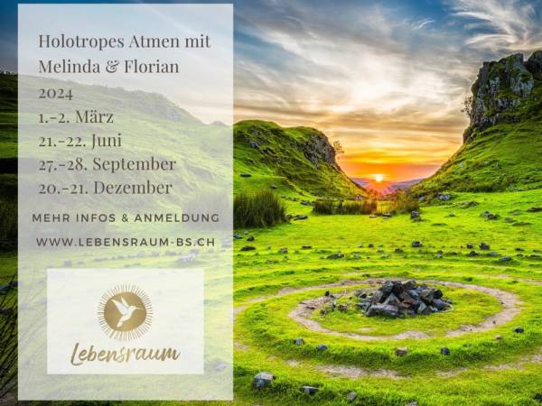 HOLOTROPIC BREATHWORK with Melinda &amp; Florian in Basel, Switzerland