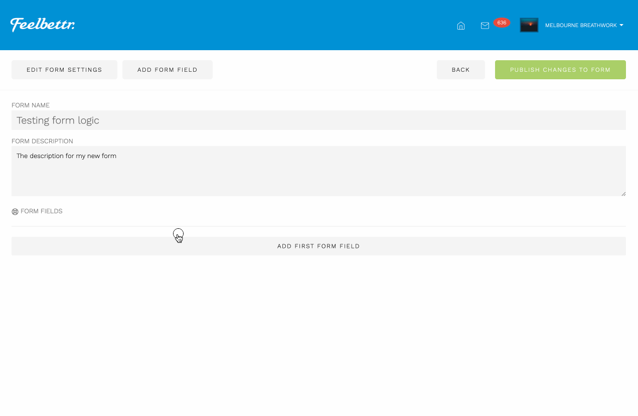 Demonstrating field logic