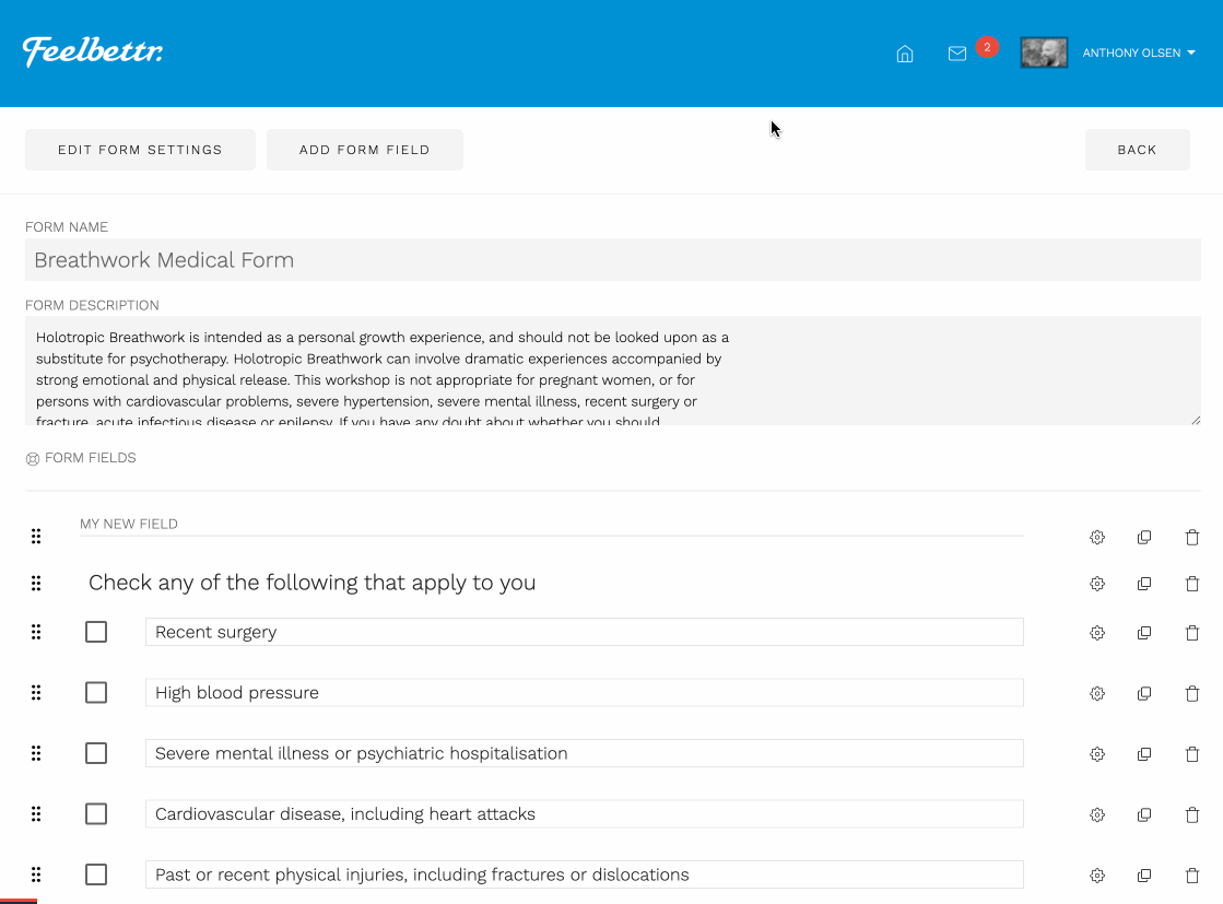 Translating Fields