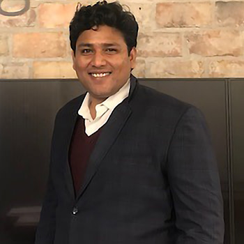 Portrait von Nikhil More, Testimonial