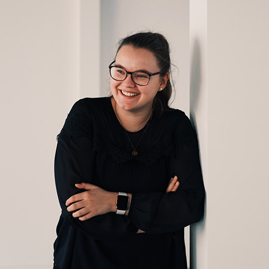 Portrait von Lisa Weber, Podcast-Testimonial