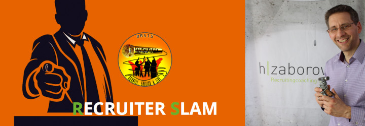 Recruiter Slam 2015: Erster Platz für unseren Henrik