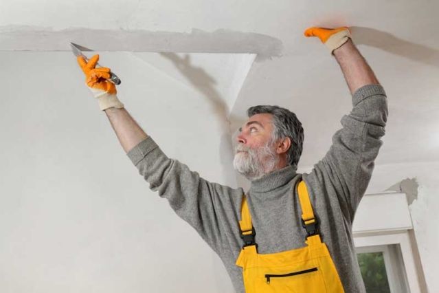 Plafonds stucen? stucadoor feitjes (nl) Plafond witten zonder knoeien