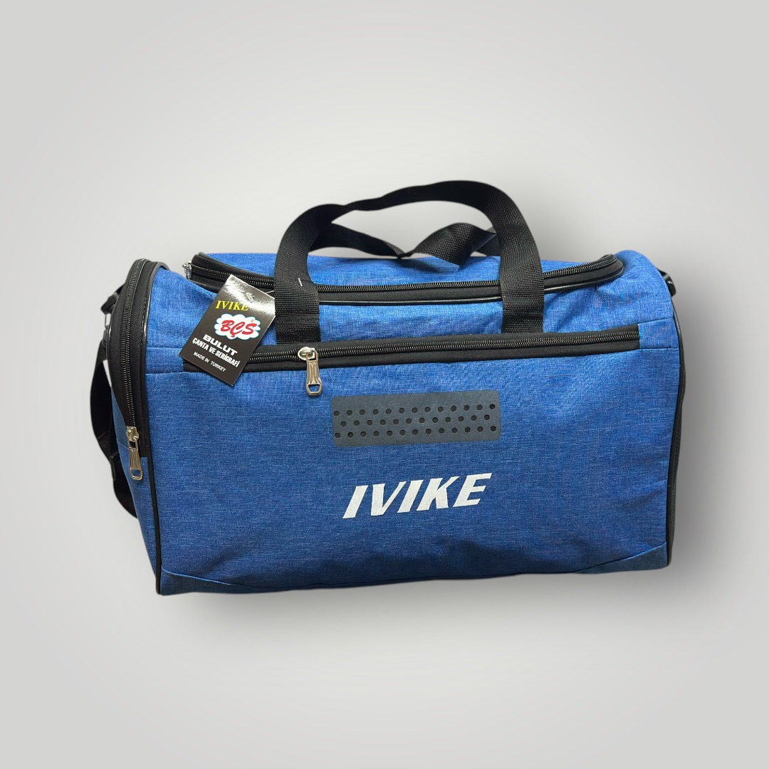 Lazerli Spor Çantası-Mavi