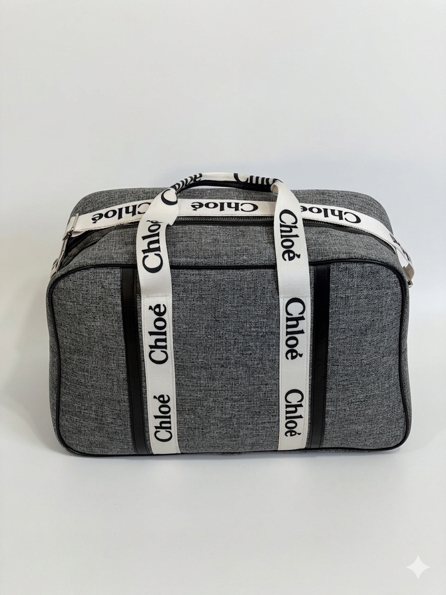 Chloe Seyahat Bayan Çantası- Açık Gri