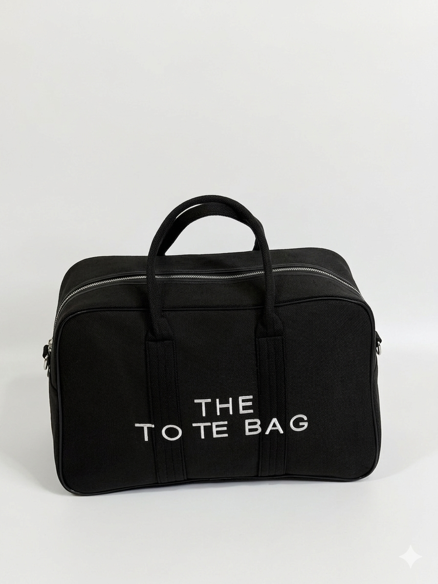 Thetotebag Seyahat Bayan Çantası-Siyah