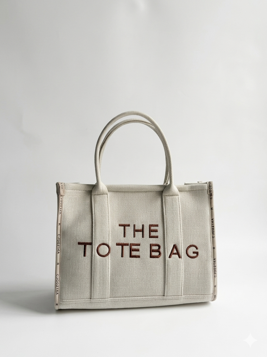 Thetotebag Çapraz Bayan Çantası-Krem