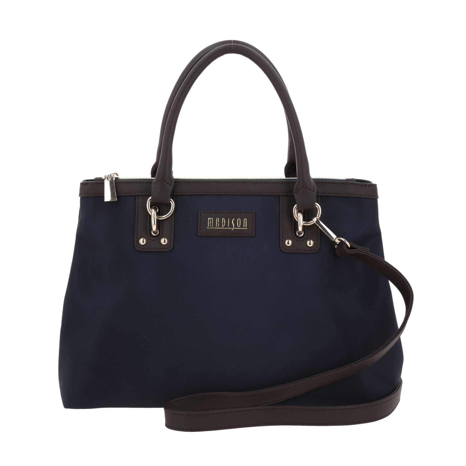 Satchel Madison Paola Azul Marino