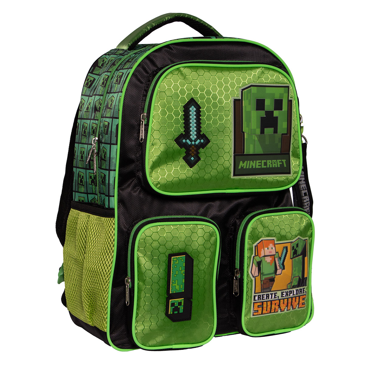 Mochila Ruz Minecraft