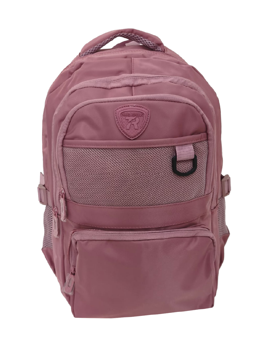 Mochila Portalaptop Travel Republic Rosa