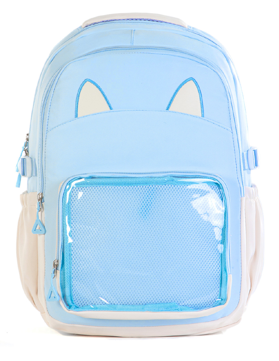 Mochila Portalaptop Travel Republic Azul Claro