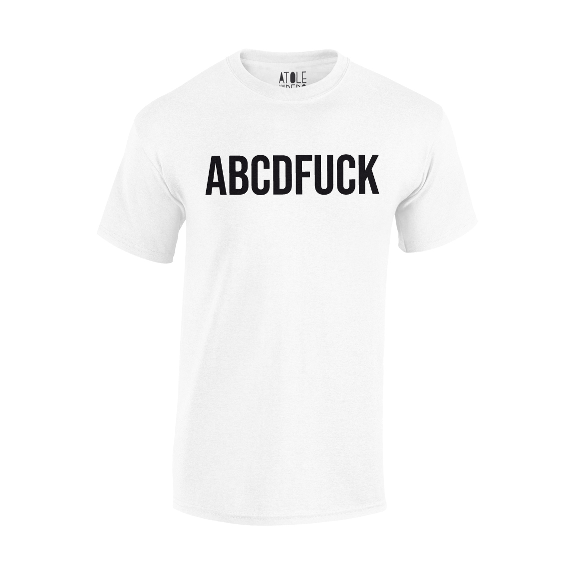 Playera Atole con el dedo Hombre Blanco M