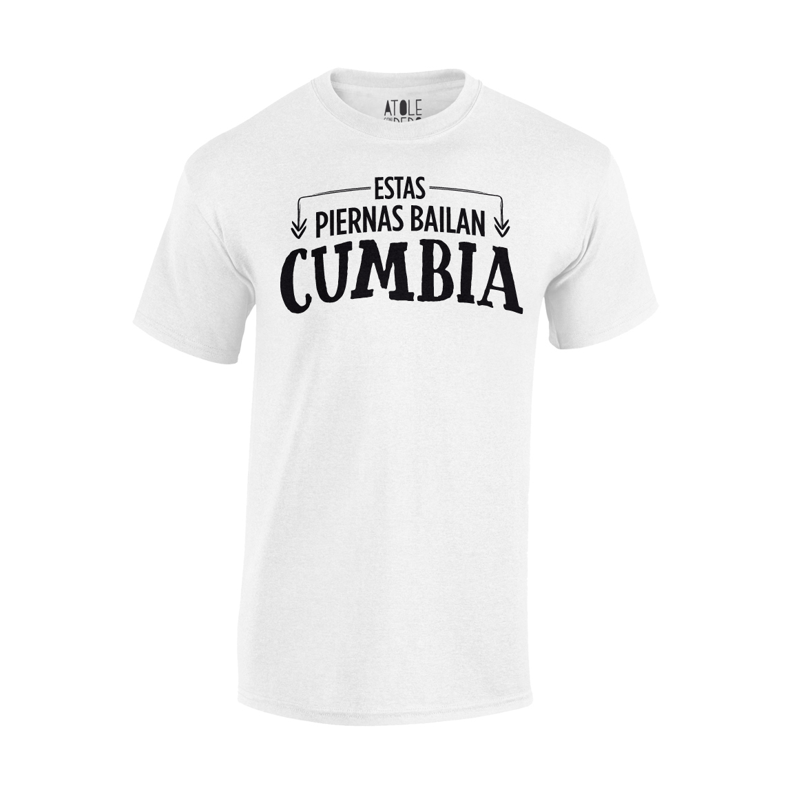 Playera Atole con el dedo Hombre Blanco M