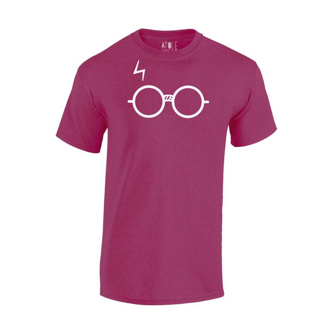 Playera Atole con el dedo Hombre Tinto G