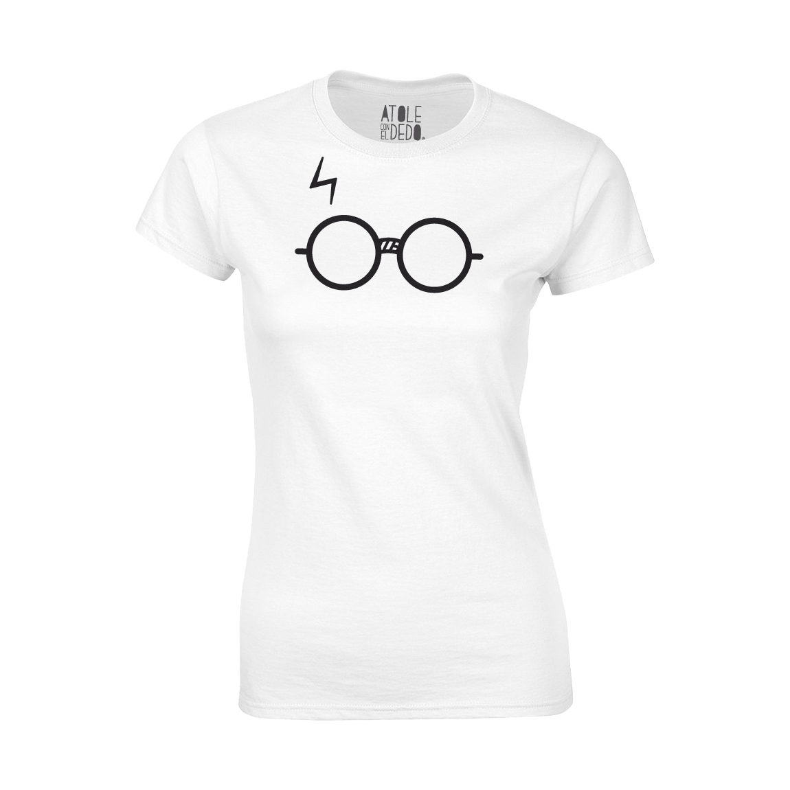Playera Atole con el dedo Mujer Blanco G