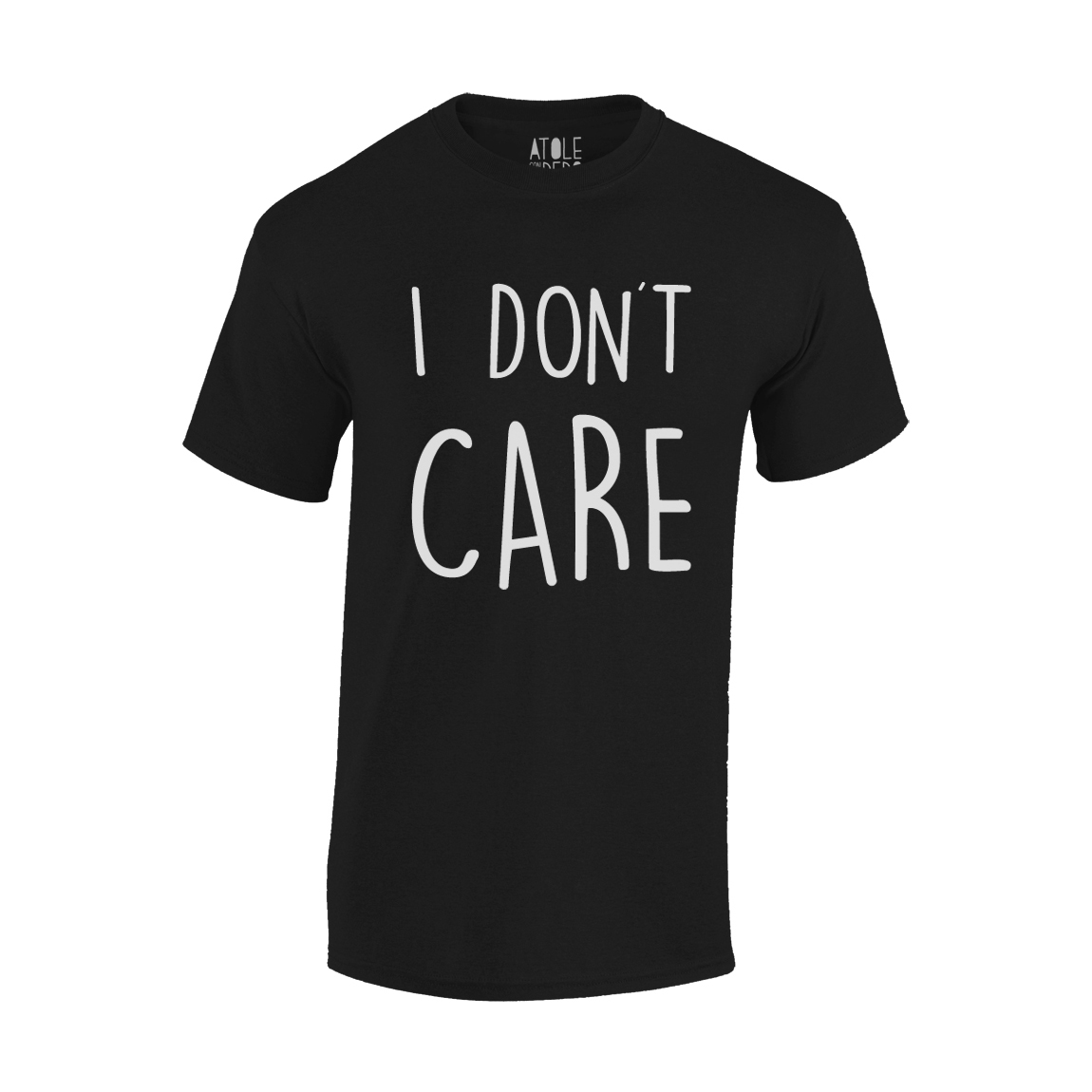 Playera Atole con el dedo Hombre Negro M