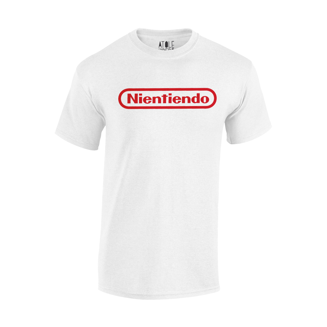 Playera Atole con el dedo Hombre Blanco M