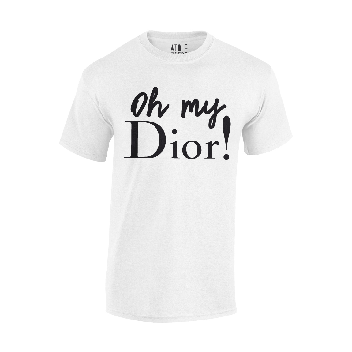 Playera Atole con el dedo Hombre Blanco G