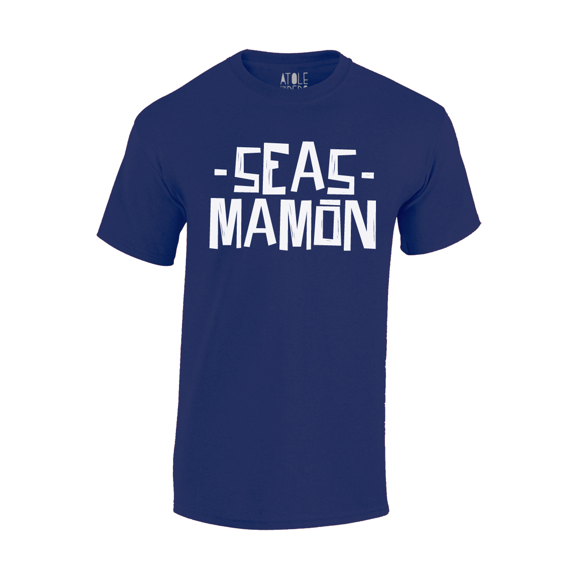 Playera Atole con el dedo Hombre Azul G