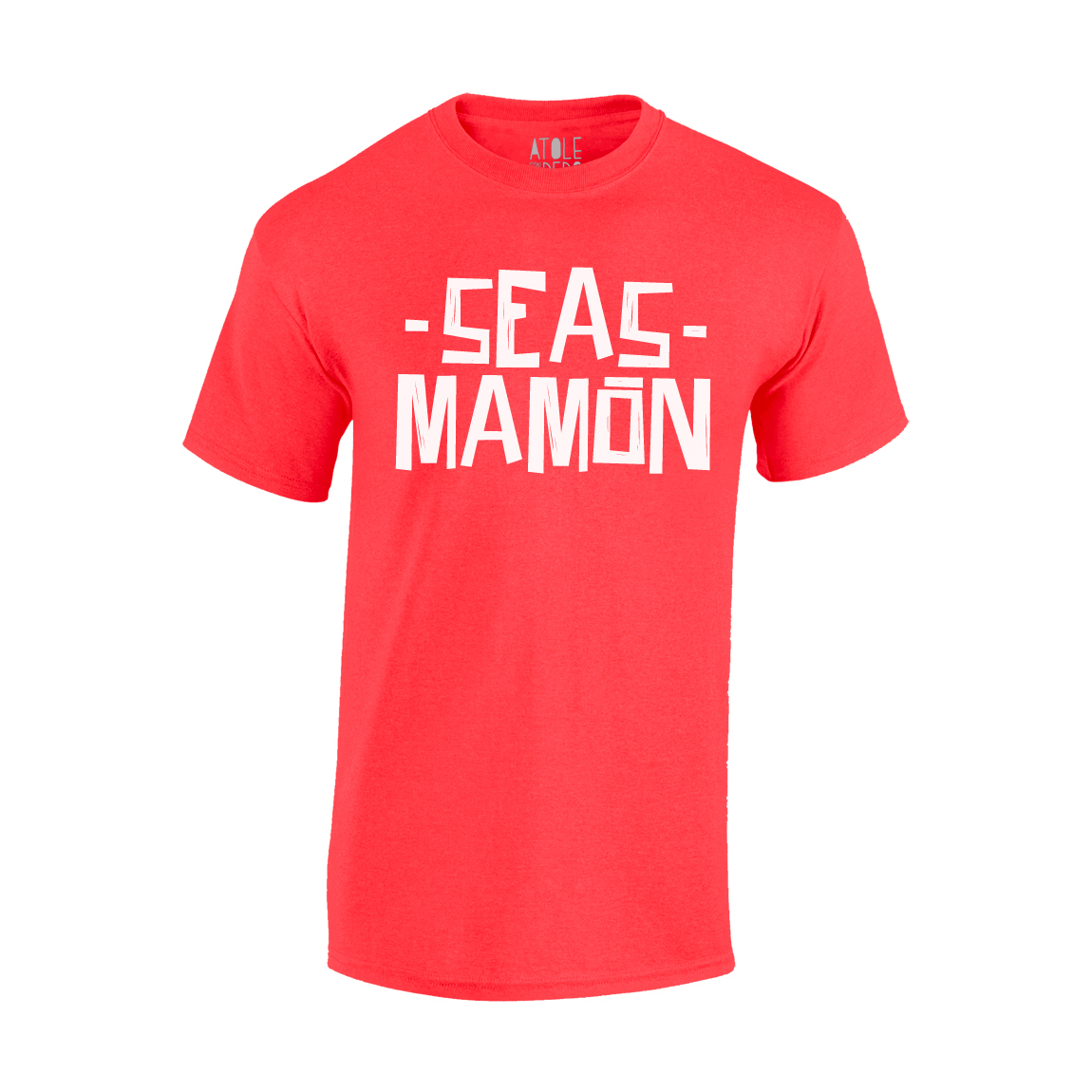 Playera Atole con el dedo Hombre Rojo CH