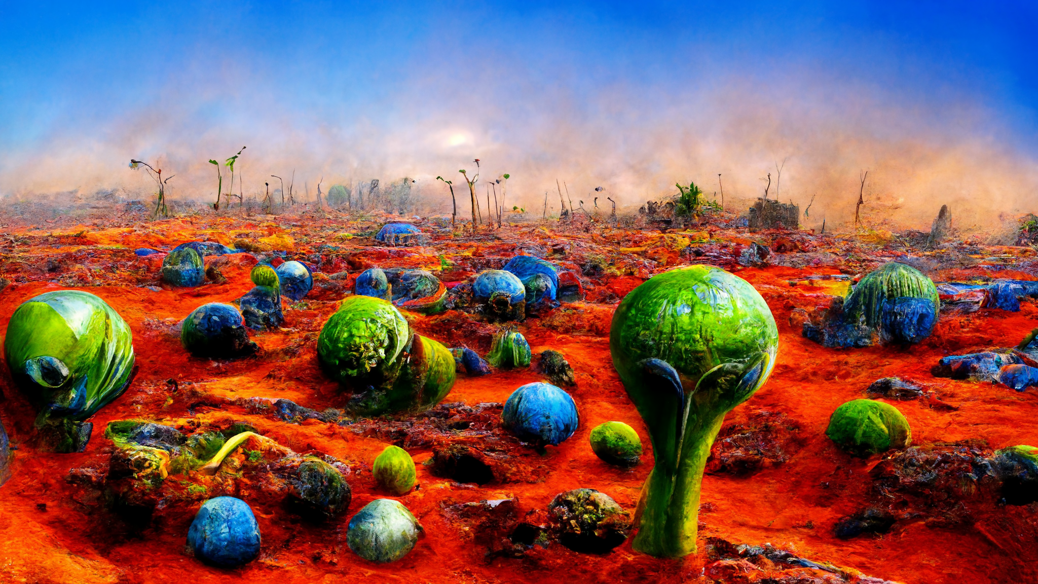 Midjourney Alien Planet