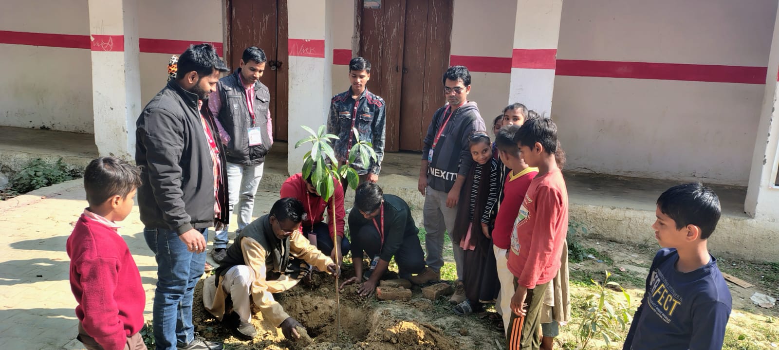 Greening Ballia: A Plantation Drive for a Brighter Future