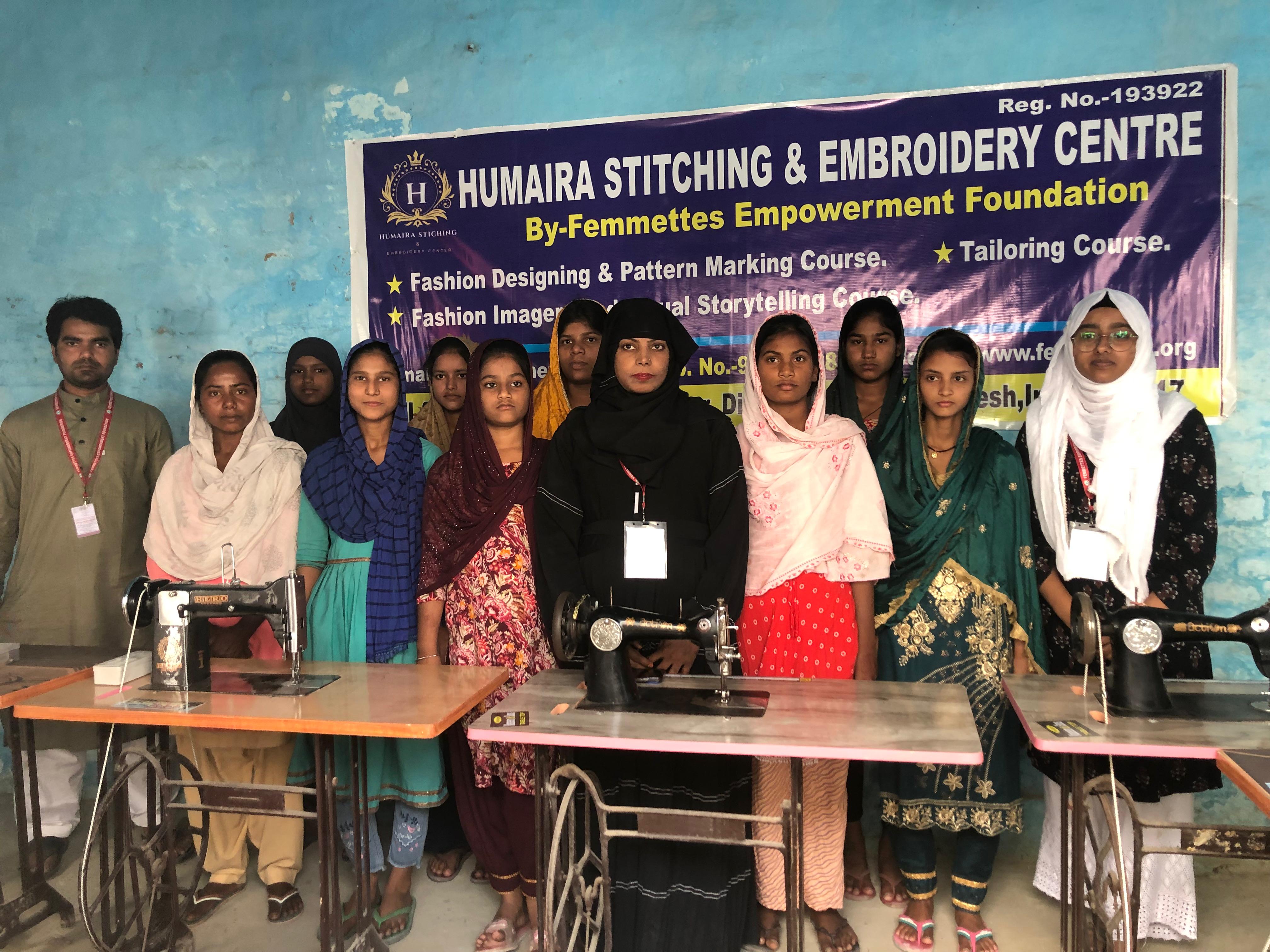 Empowering Rural Women through Humaira Stitching and Embroidery Classes