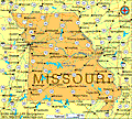 Map of Missouri