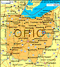 Map of Ohio