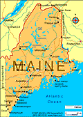 Map of Maine