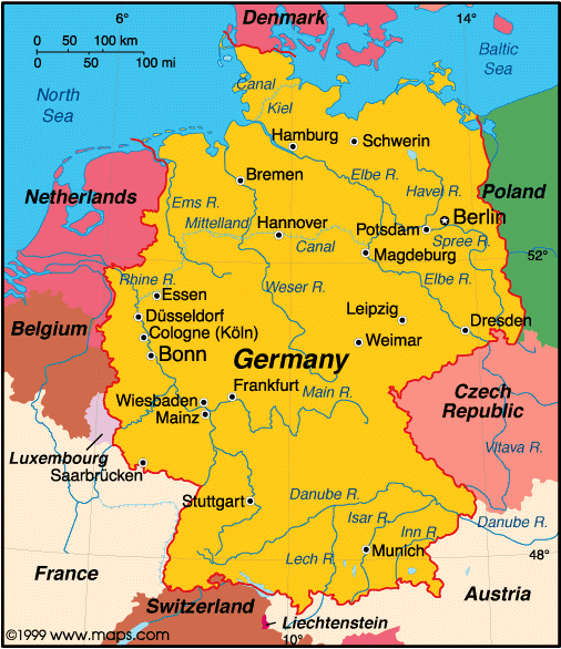 a map of germany Germany Map Infoplease a map of germany