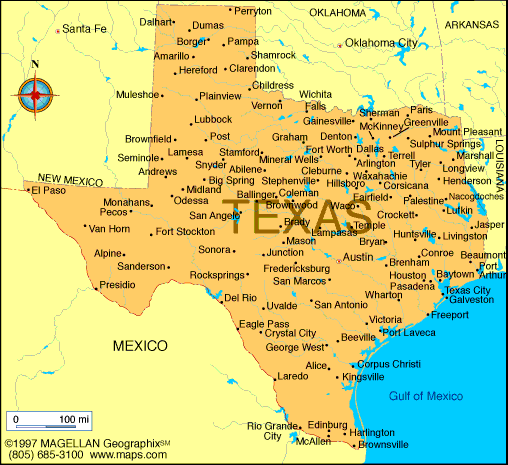 Atlas Map Of Texas Texas Map | Infoplease