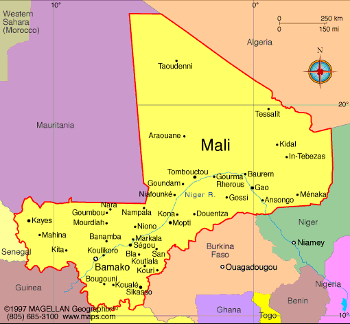 where is mali on the map Mali Map Infoplease where is mali on the map