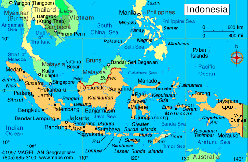 Image result for indonesia map